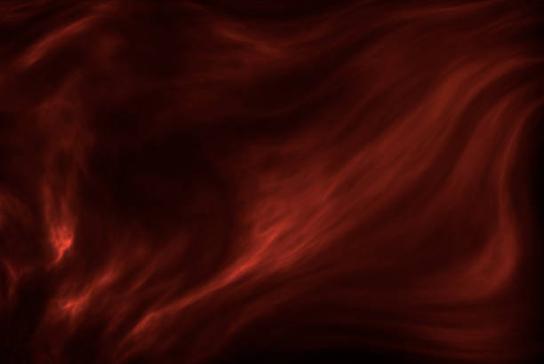 Beautiful abstract fantasy space. Fractal texture dark background. 3d illustration.