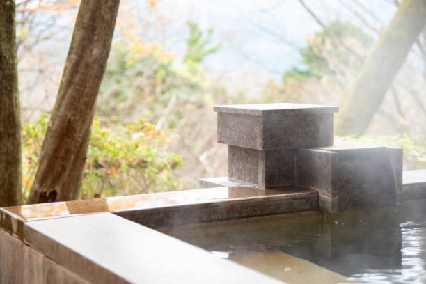 istock Natural springs outside in Hakone Kanagawa autmun 1367642234