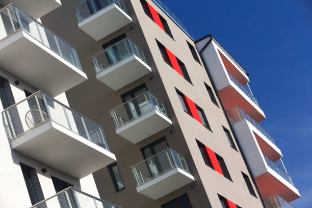 istock Apartment building in 13rd district, Budapest, Hungary 1367644749