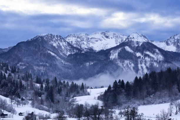 istock winter mountain landscape in the Alps 1367644809