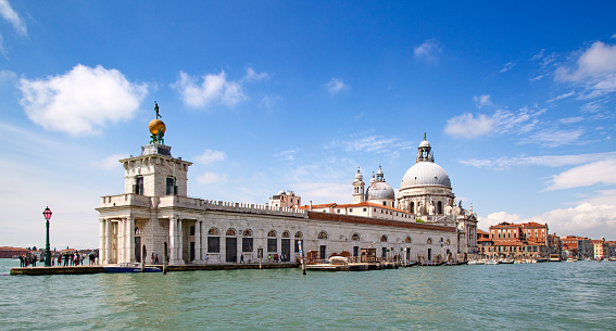 Close-up St. Mark's Basilica in Venice, Italy.