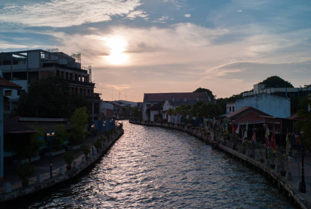 istock Riverside of Malacca river, Malaysia 1367645061