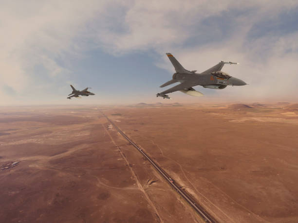 istock Jet fighters flying over highway in Salt Lake 1367645106