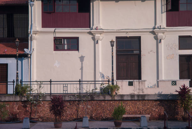 istock Old building at Malacca old town 1367646293