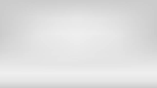 szare tło studyjne. tło gradientu lightbox. wektorowa ilustracja stockowa. - studio stock illustrations