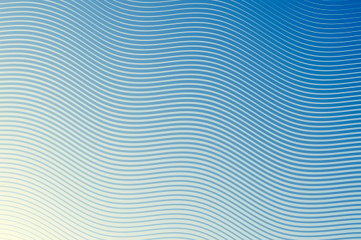 Modern and trendy abstract background. Geometric design with a beautiful gradient of curves and colors. This illustration can be used for your design, with space for your text (colors used: White, Gray, Yellow, Green, Blue). Vector Illustration (EPS10, well layered and grouped), wide format (3:2). Easy to edit, manipulate, resize or colorize.