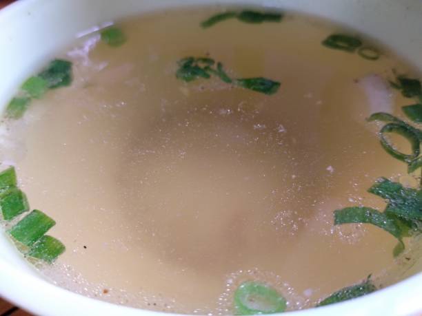 istock a bowl of chicken noodle soup 1367655790