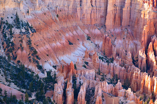 Bryce canyon national park in Utah, USA