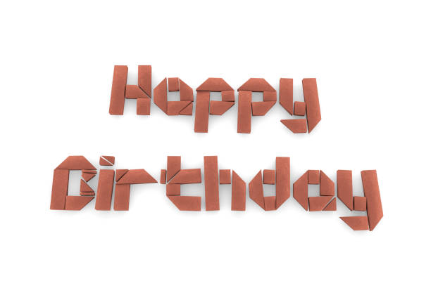 Happy Birthday Paper Text