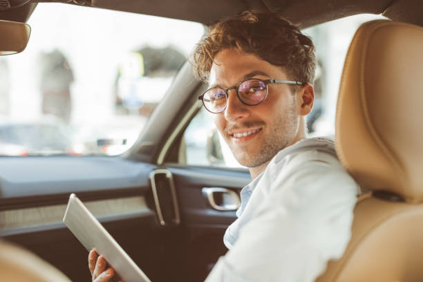 istock Young businessman in the city 1367687272