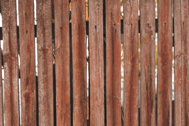 istock Old wooden fence textured background 1367702804