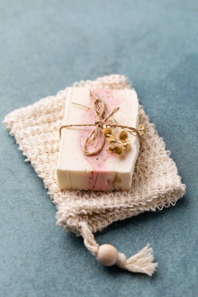 istock Handmade natural soap with herbal. 1367703897
