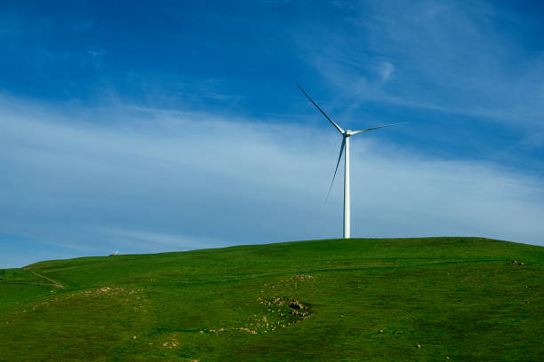 istock Wind Turbine On California Coastal Range 1367716383