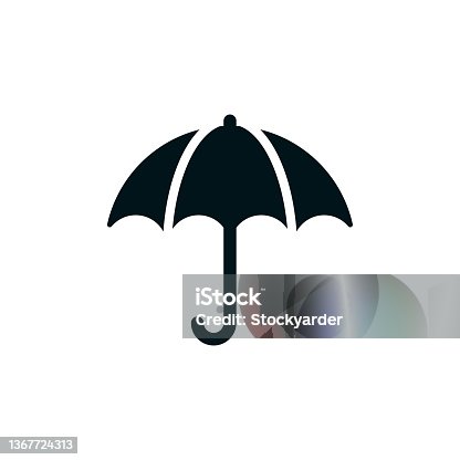 istock Insurance Act Solid Icon 1367724313