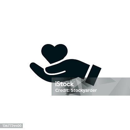 istock Love and Respect Solid Icon 1367724400