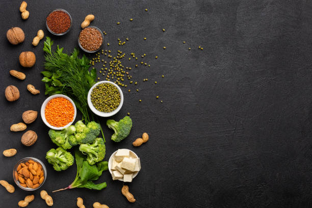 istock A source of protein for vegetarians. Healthy clean food. 1367726423