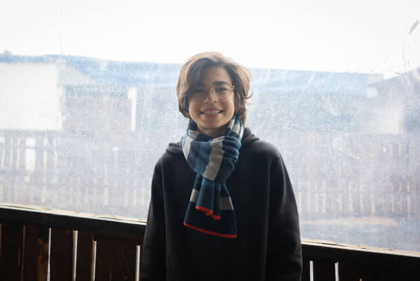 istock Smiling Handsome Teenage Boy Portrait. 1367732728