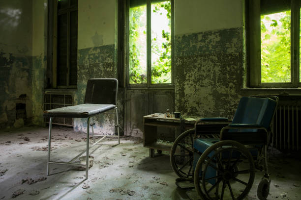 istock A scary place in an abandoned asylum 1367750797