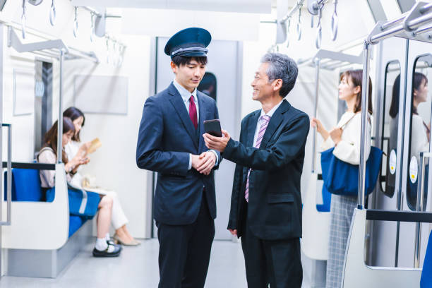 istock Conductor taking care of a customer 1367752520