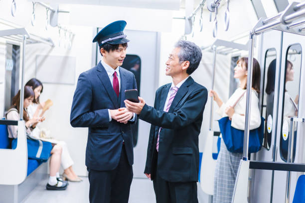 istock Conductor taking care of a customer 1367752523