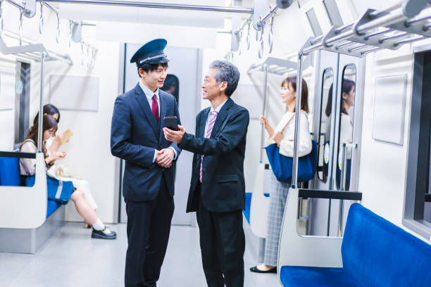 istock Conductor taking care of a customer 1367752532