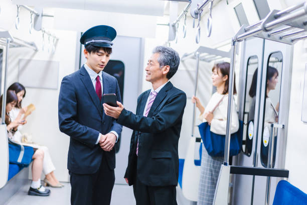 istock Conductor taking care of a customer 1367752533