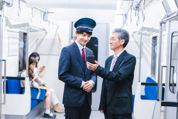 istock Conductor taking care of a customer 1367752535