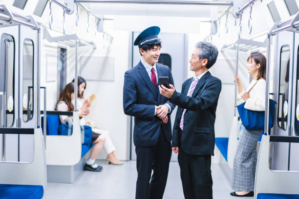 istock Conductor taking care of a customer 1367752536