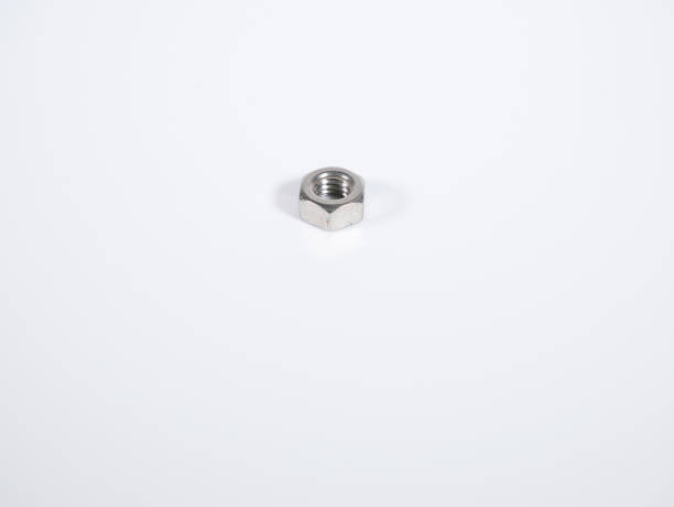 istock Small hex nut, close up photo 1367754118