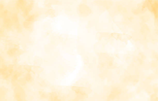 ilustrasi latar belakang cat air kuning - watercolor background ilustrasi stok