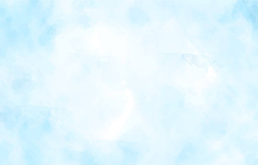 It is a light blue watercolor background illustration.
Easy-to-use vector material.