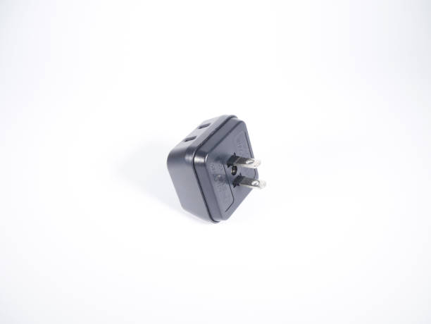 istock Three-pronged tap black, close up photo 1367757709