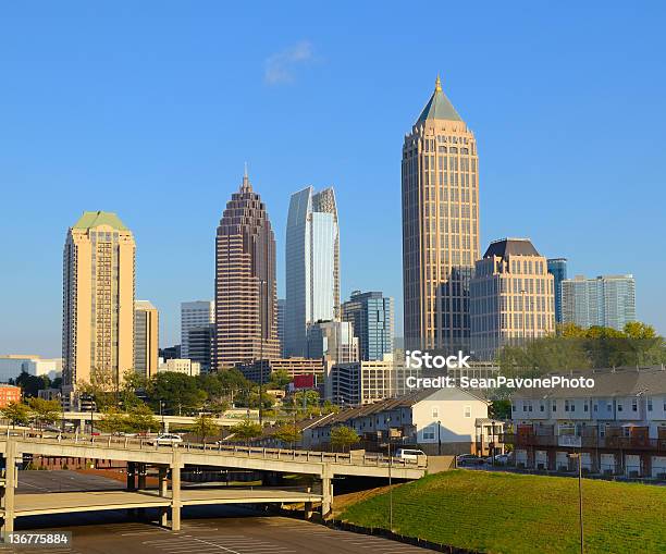 Midtown Atlanta Stock Photo - Download Image Now - Atlanta - Georgia, Midtown Manhattan, Urban Skyline