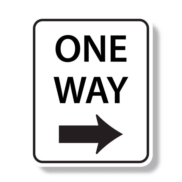 istock One way sign icon vector for your website design, logo, app, UI. illustration 1367771327