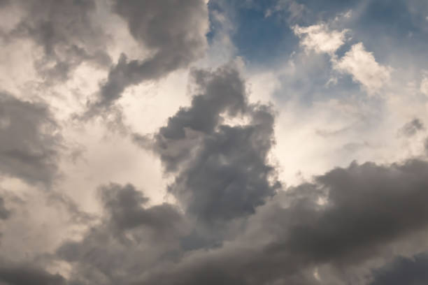 istock blue sky and heavy rain clouds for background 1367773665