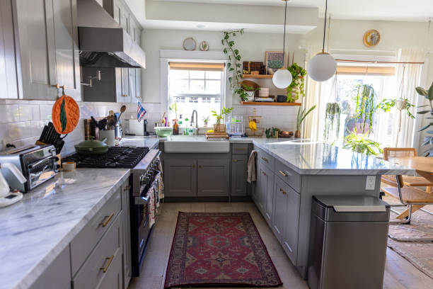 istock Luxury Kitchen in Bright Modern Craftsman Home 1367773832
