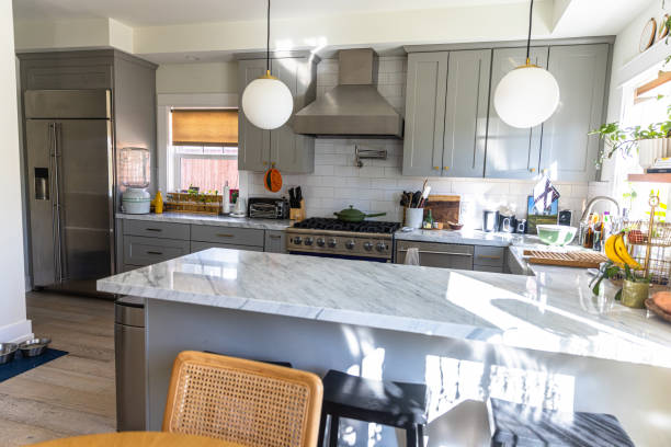 istock Luxury Kitchen in Bright Modern Craftsman Home 1367773838