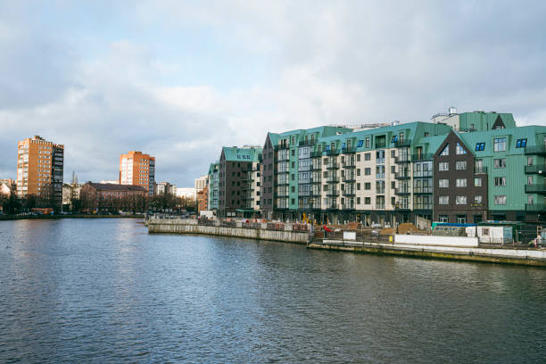 istock Typical city view. Modern architecture Kaliningrad Russia. 1367784909