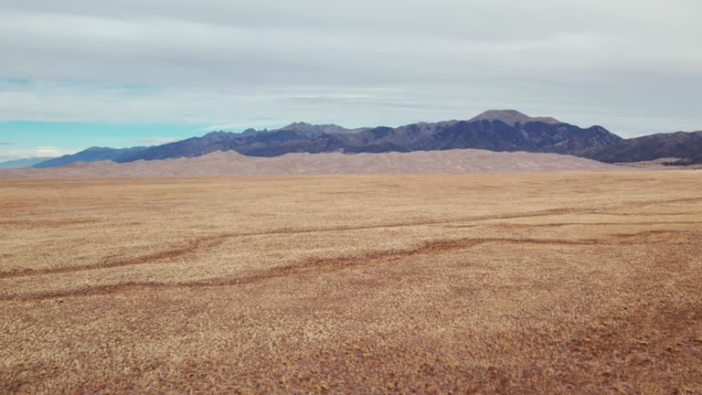 Aerial View of the Great Sand Dunes