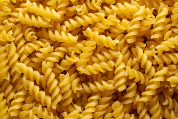 istock Spiral pasta for background or tapete 1367786605