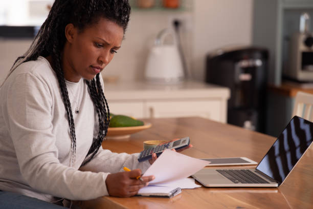 istock An accountant woman analyzing and calculating the finances. 1367790067
