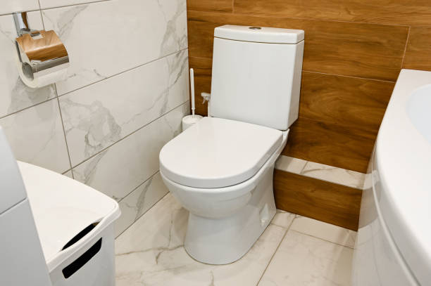 istock Toilet in the bathroom. 1367793090