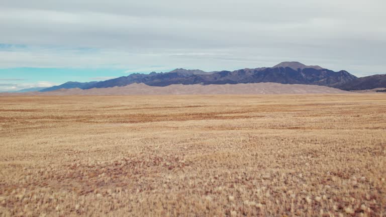 Aerial View of the Great Sand Dunes