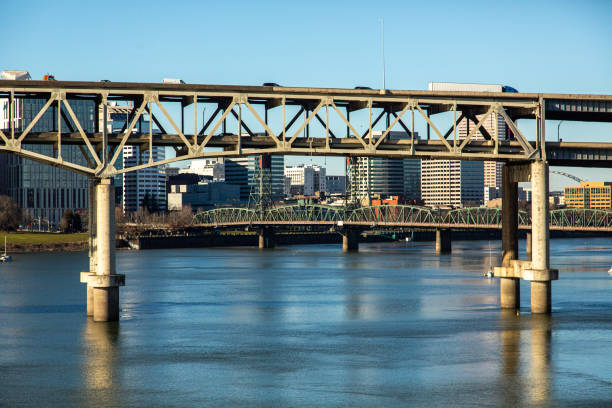 istock Bridges in downtown Portland 1367801900