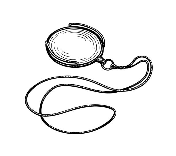 Monocle 240+ Drawing Of Monocle Eyeglass Stock Photos, Pictures & Royalty-Free ...