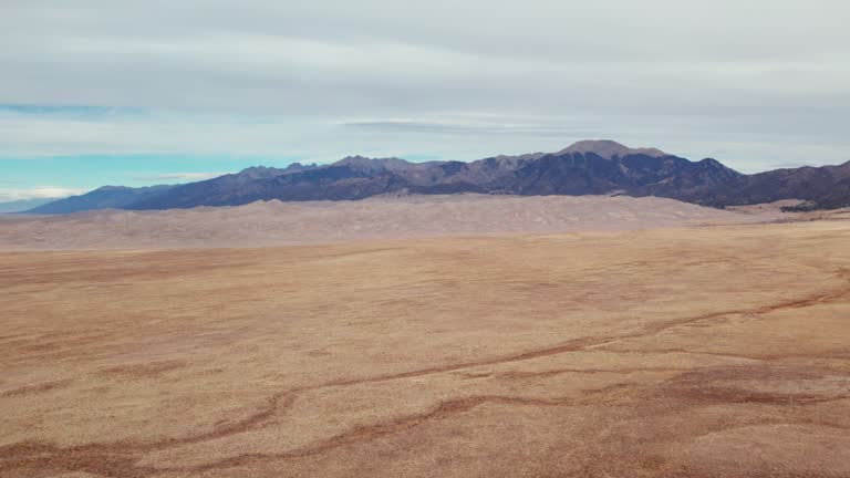 Aerial View of the Great Sand Dunes