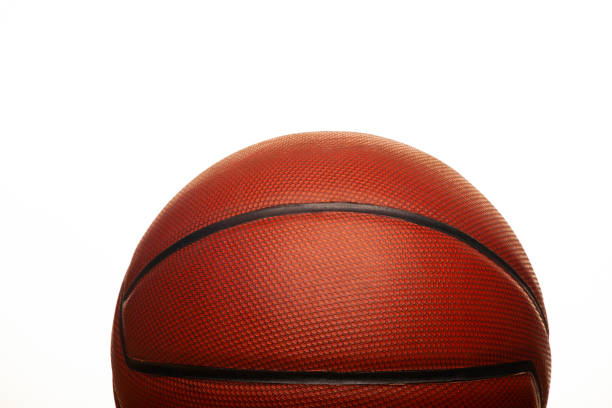 istock image of basketball white background 1367808034
