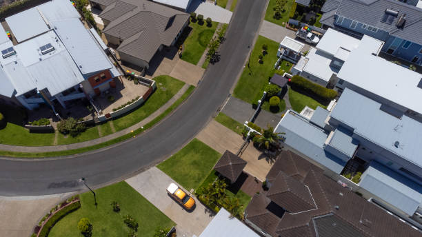 istock Waterfront Suburb Aerial at Port Macquarie 1367808097