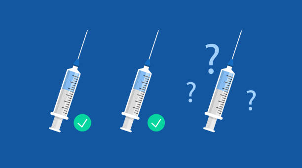 istock Booster shot. Covid 19 vaccination. Third dose of vaccine. Vector 1367809465
