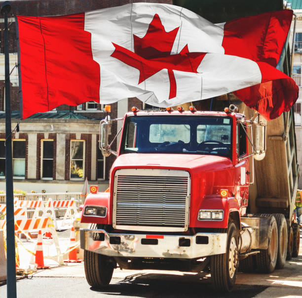 istock truckers in canada 1367816434